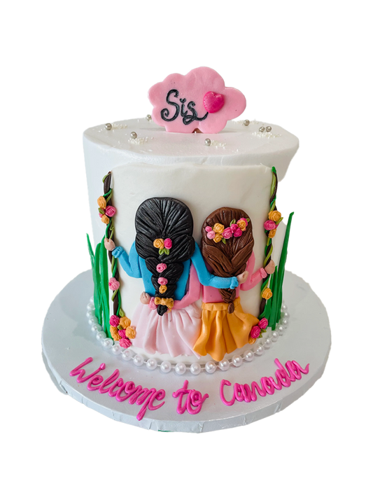 Besties Birthday Cake