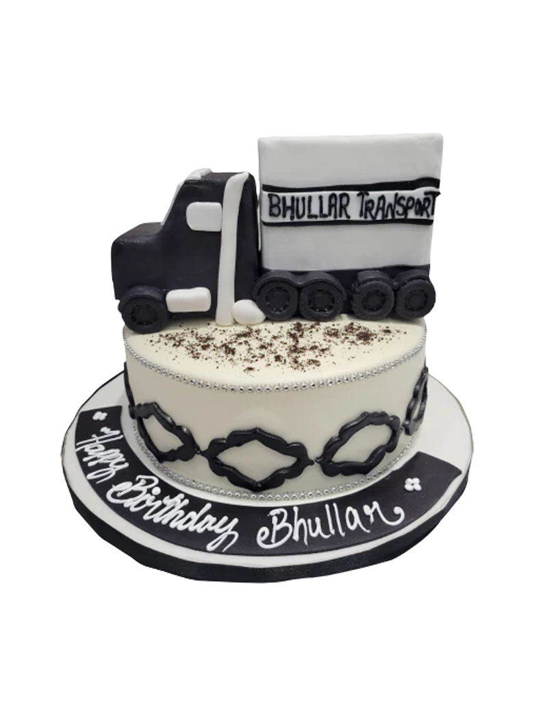 Bhullar Truck Fondant Cake