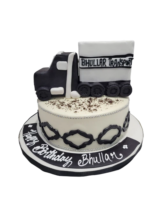 Bhullar Truck Fondant Cake
