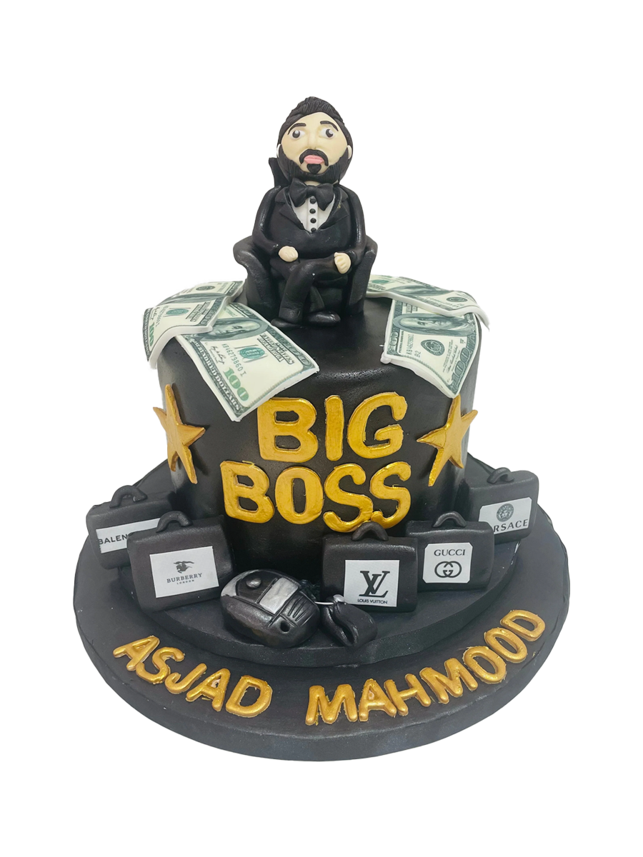 Big Boss Fondant Cake