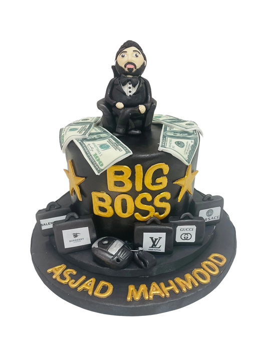 Big Boss Fondant Cake