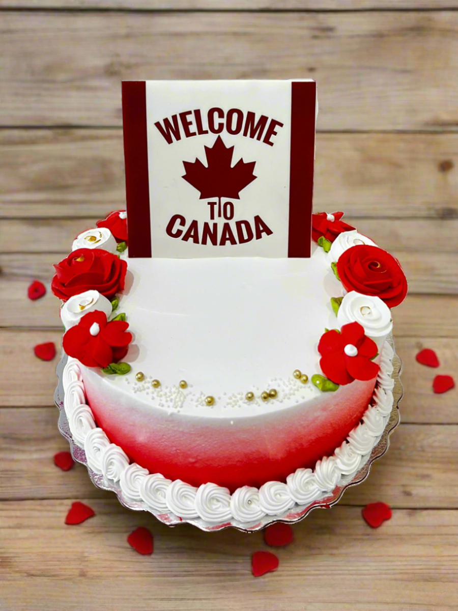 Billy Welcome to Canada Cake
