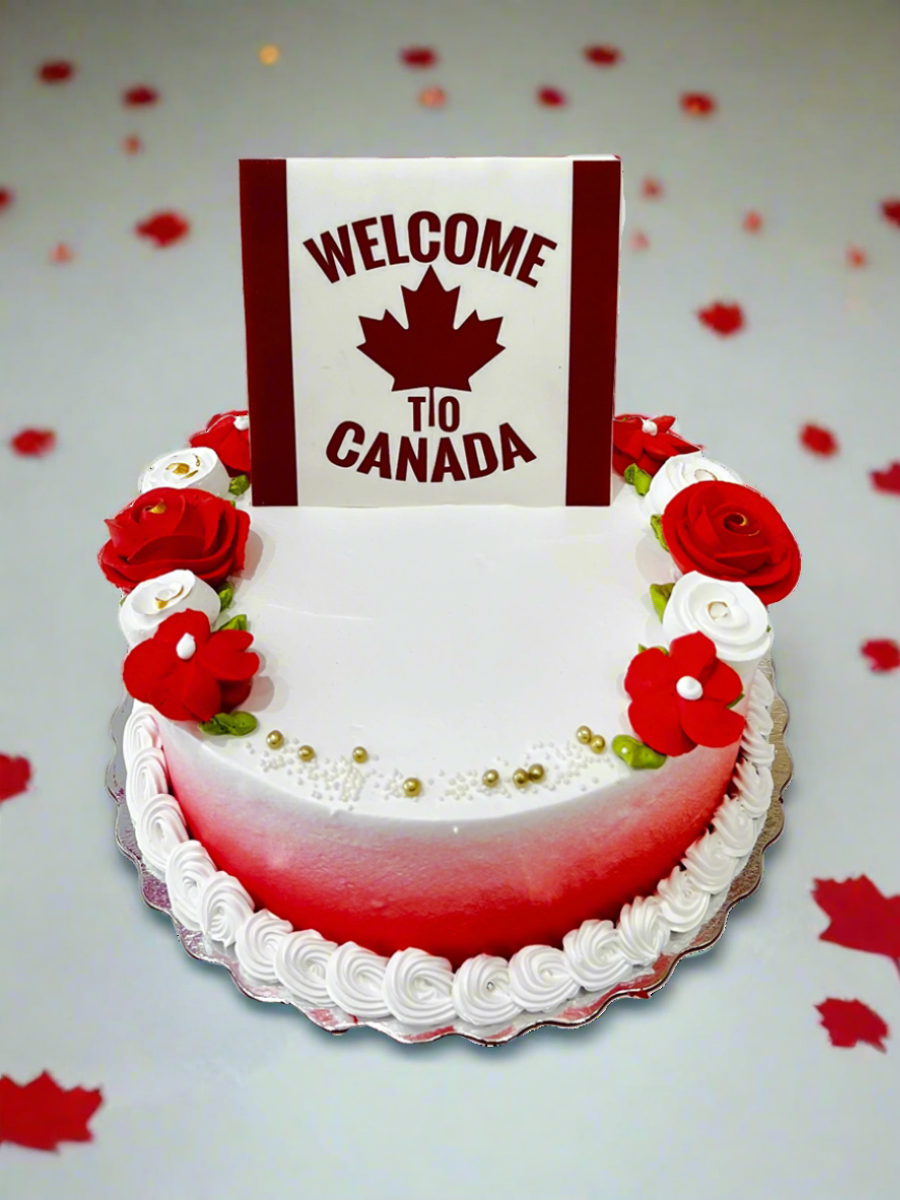 Billy Welcome to Canada Cake