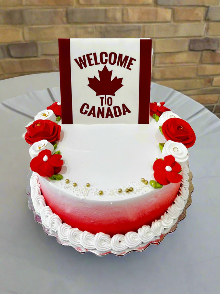 Billy Welcome to Canada Cake
