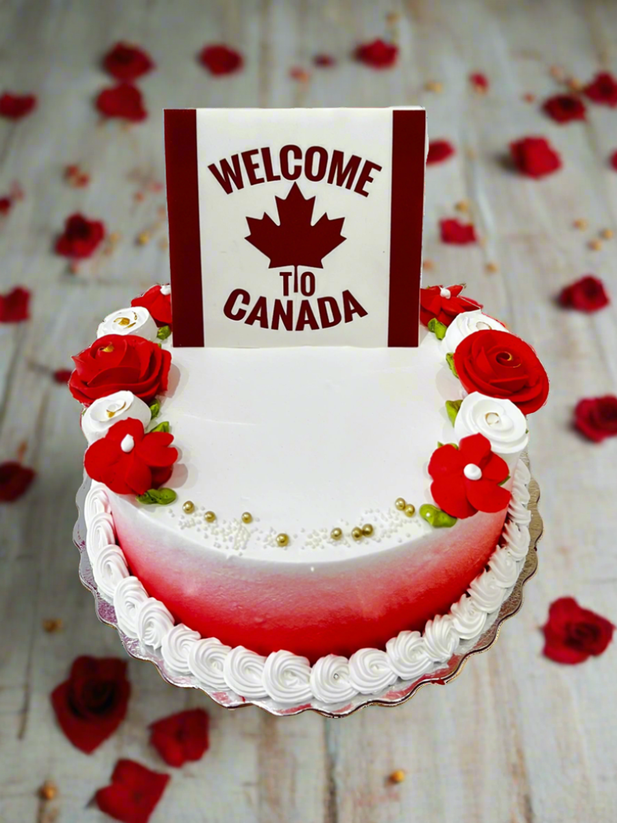 Billy Welcome to Canada Cake