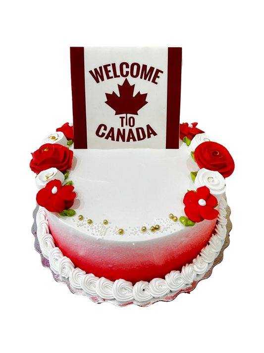 Billy Welcome to Canada Cake