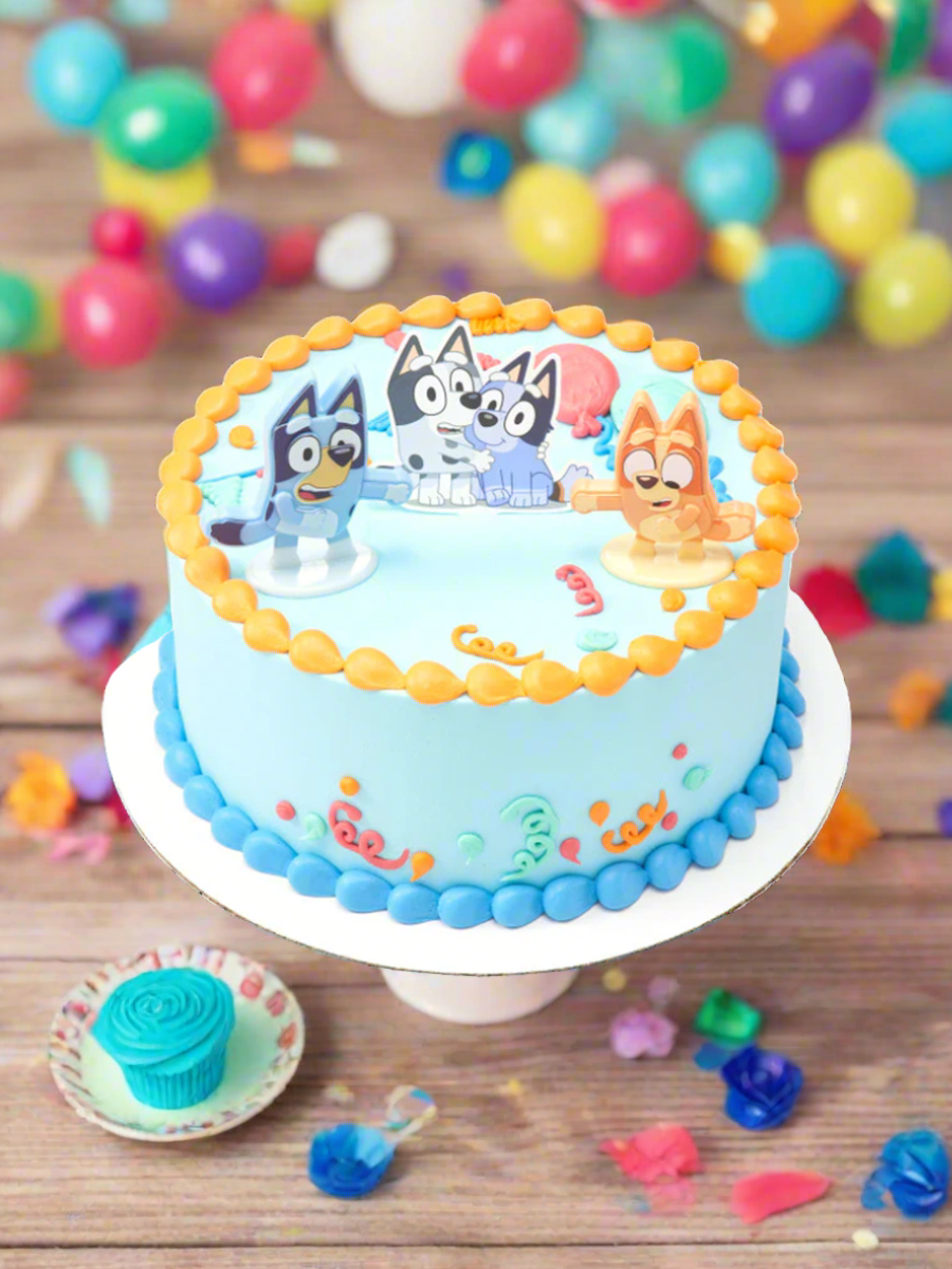 Bluey Dance Mode Cake