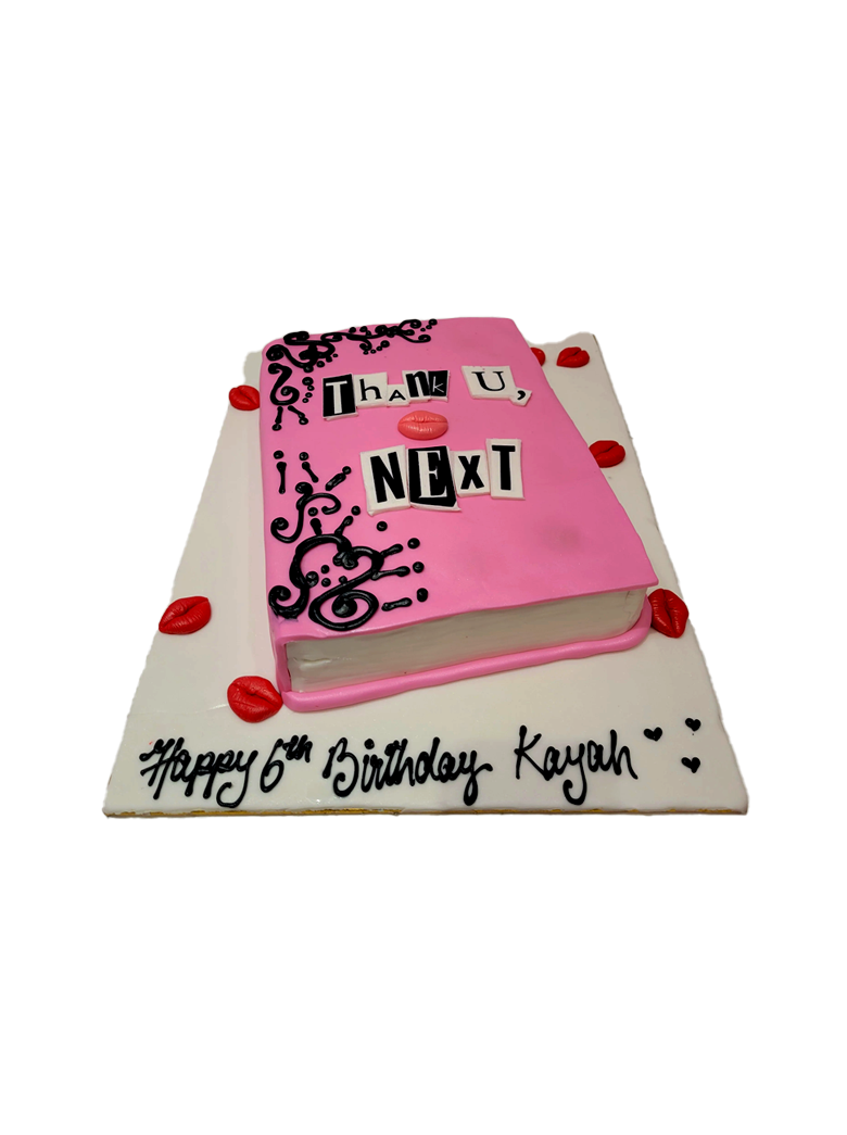 Kayah Book Molded Cake