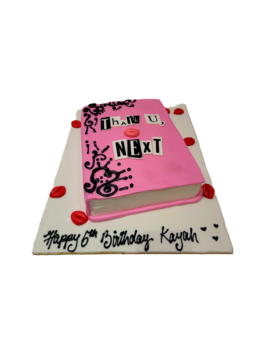 Kayah Book Molded Cake