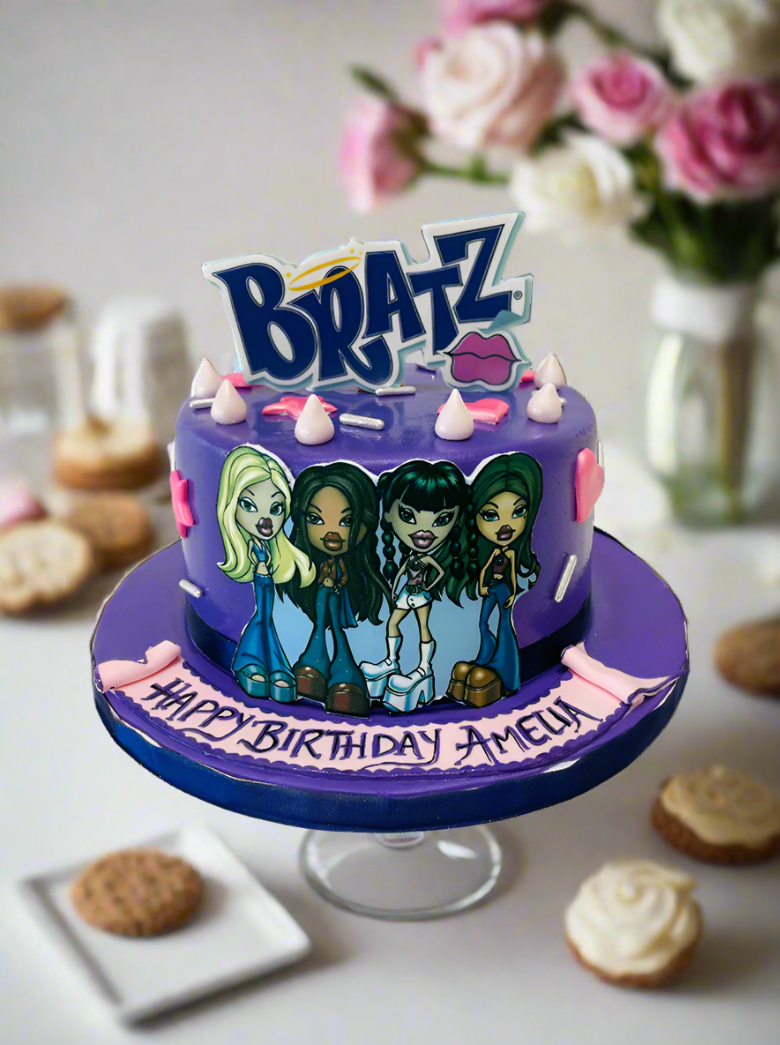 Bratz Fondant Cake