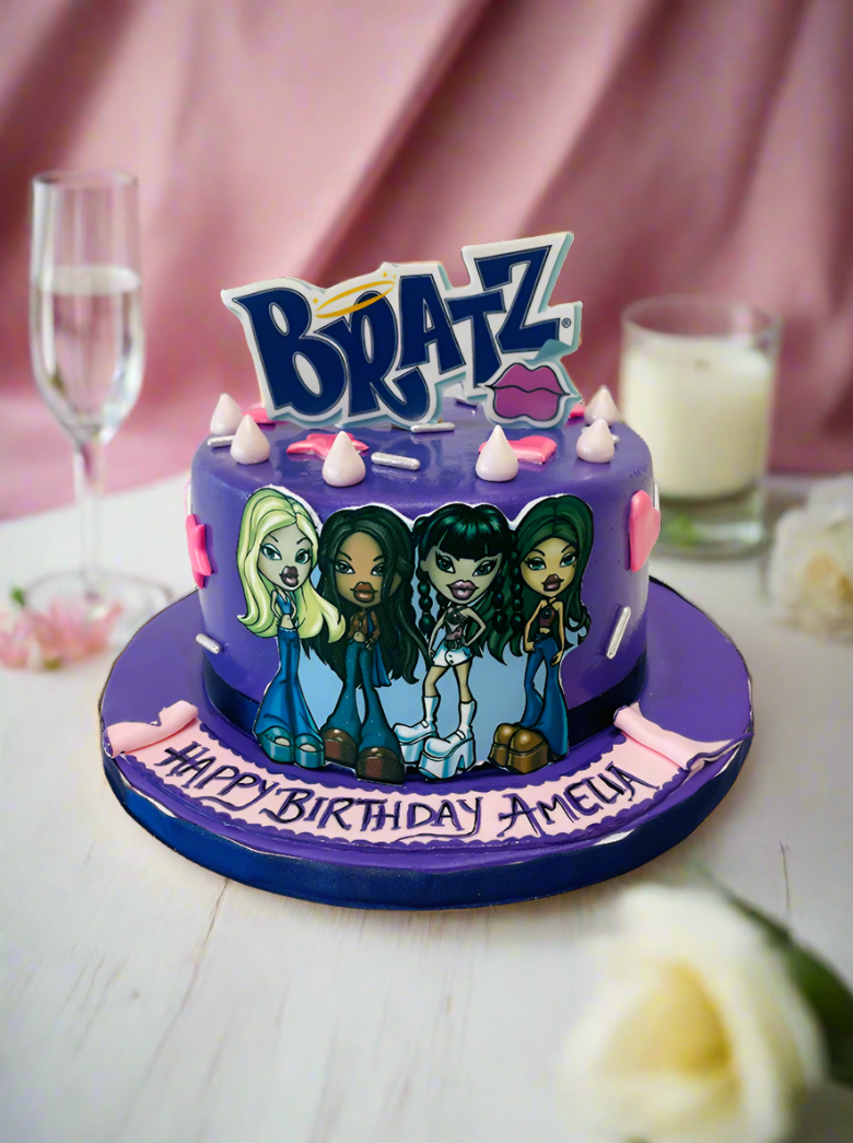 Bratz Fondant Cake
