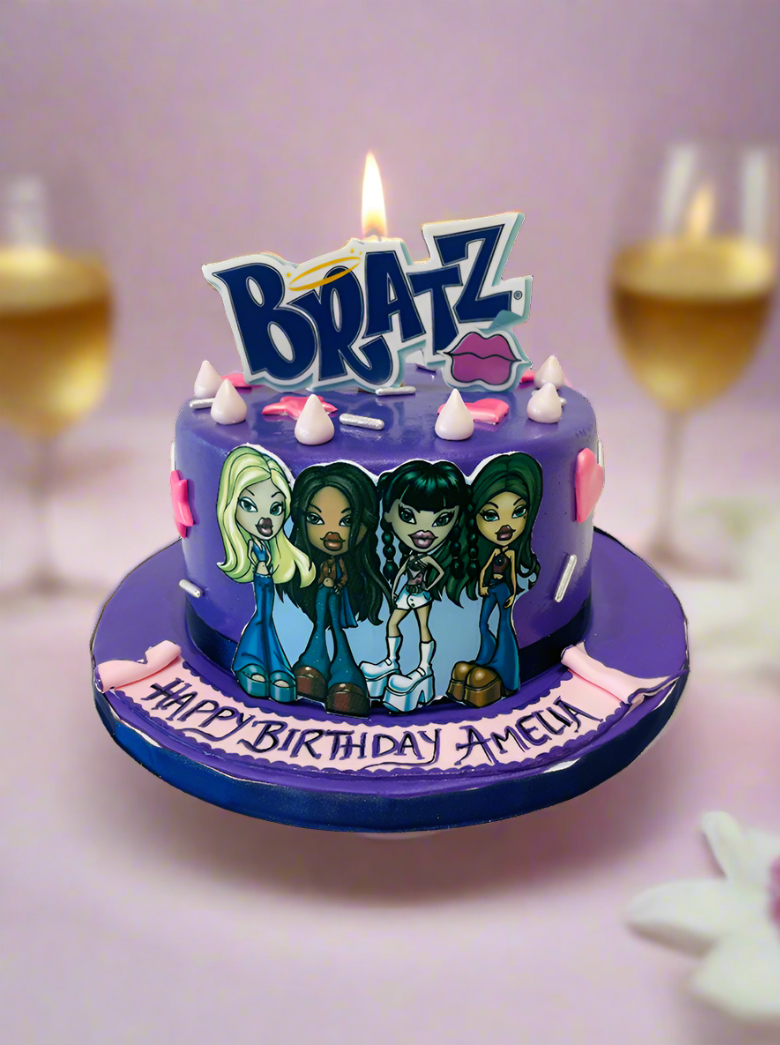 Bratz Fondant Cake