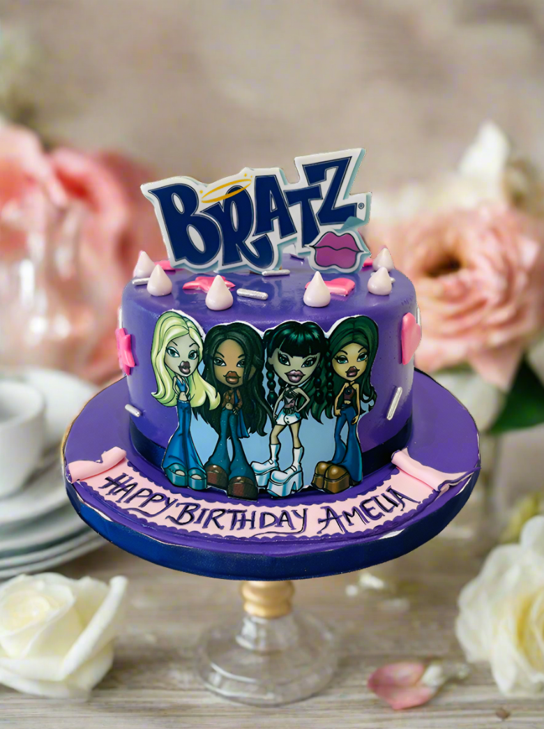 Bratz Fondant Cake