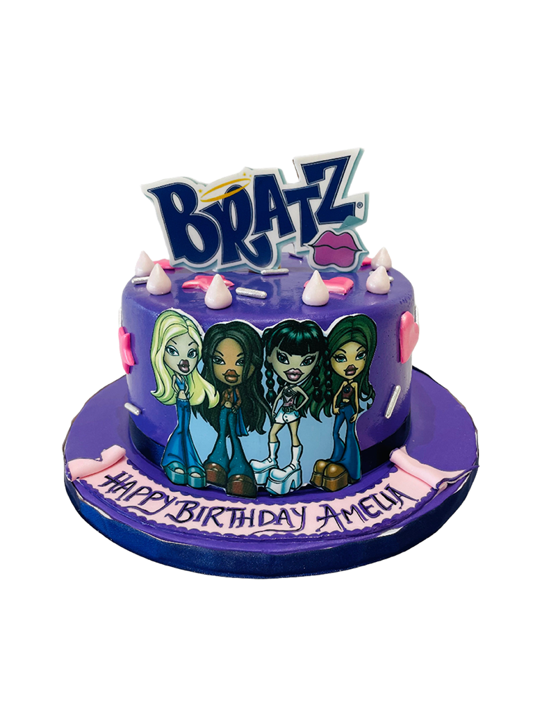 Bratz Fondant Cake