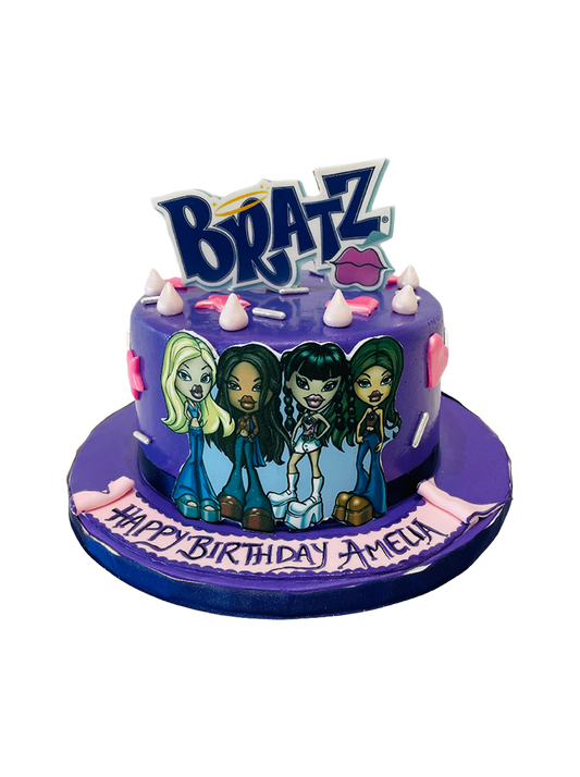 Bratz Fondant Cake