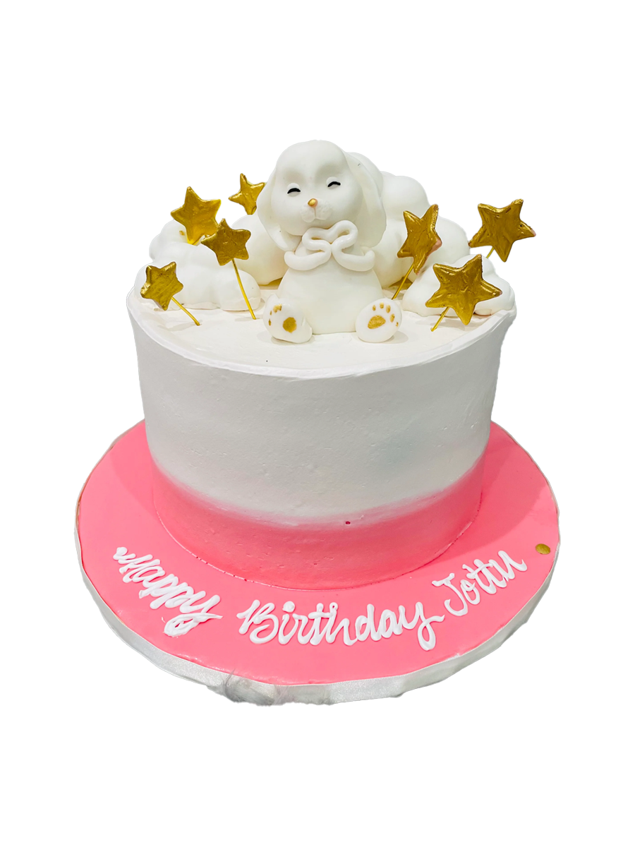 Bunny Cream Cake