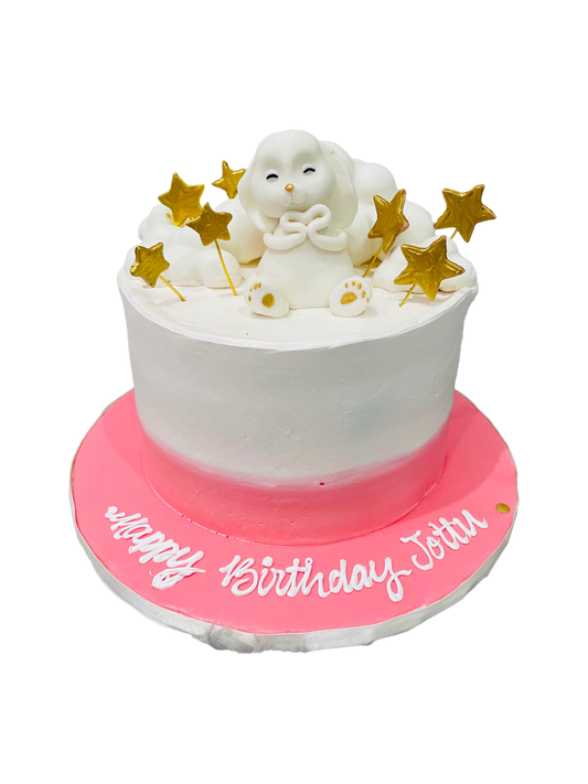 Bunny Cream Cake