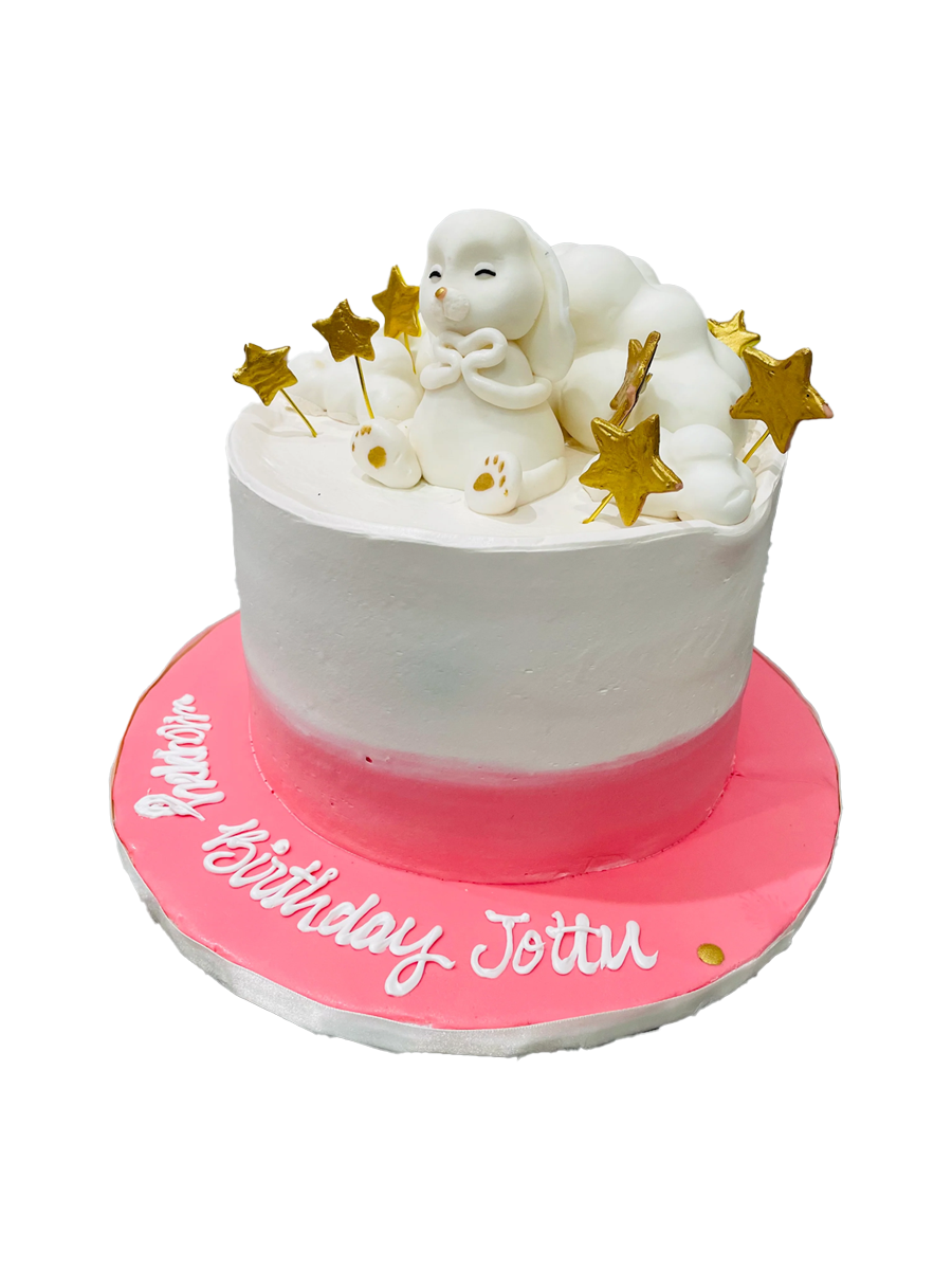 Bunny Cream Cake
