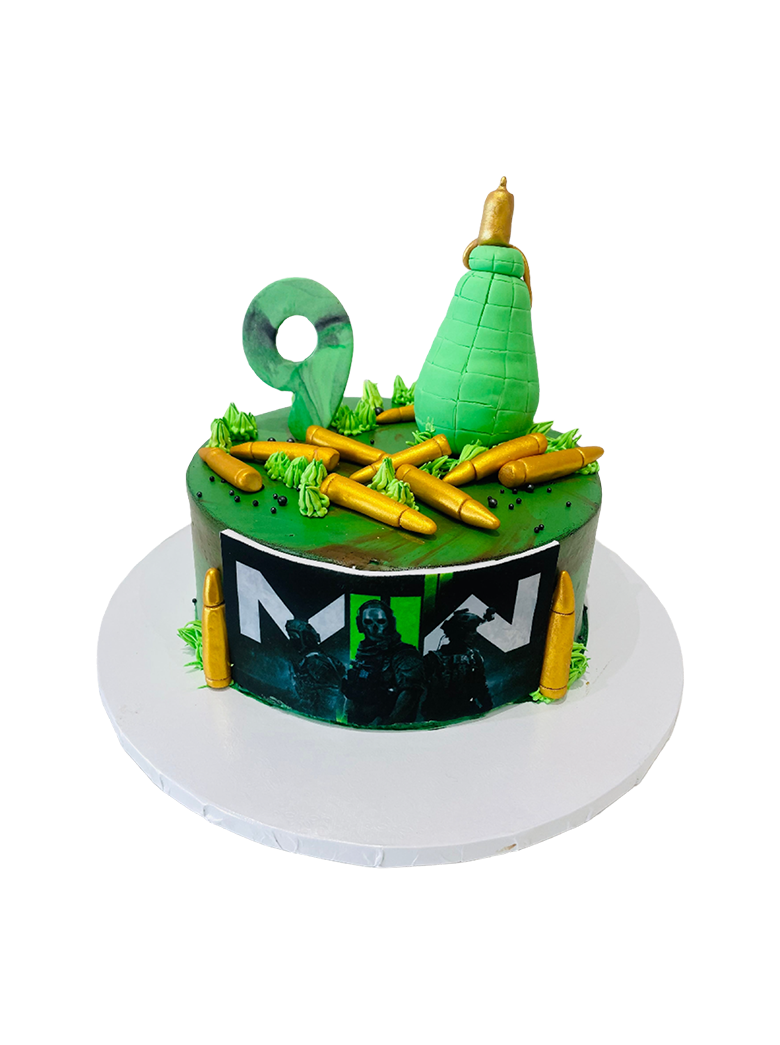 Call Of Duty Cream Cake