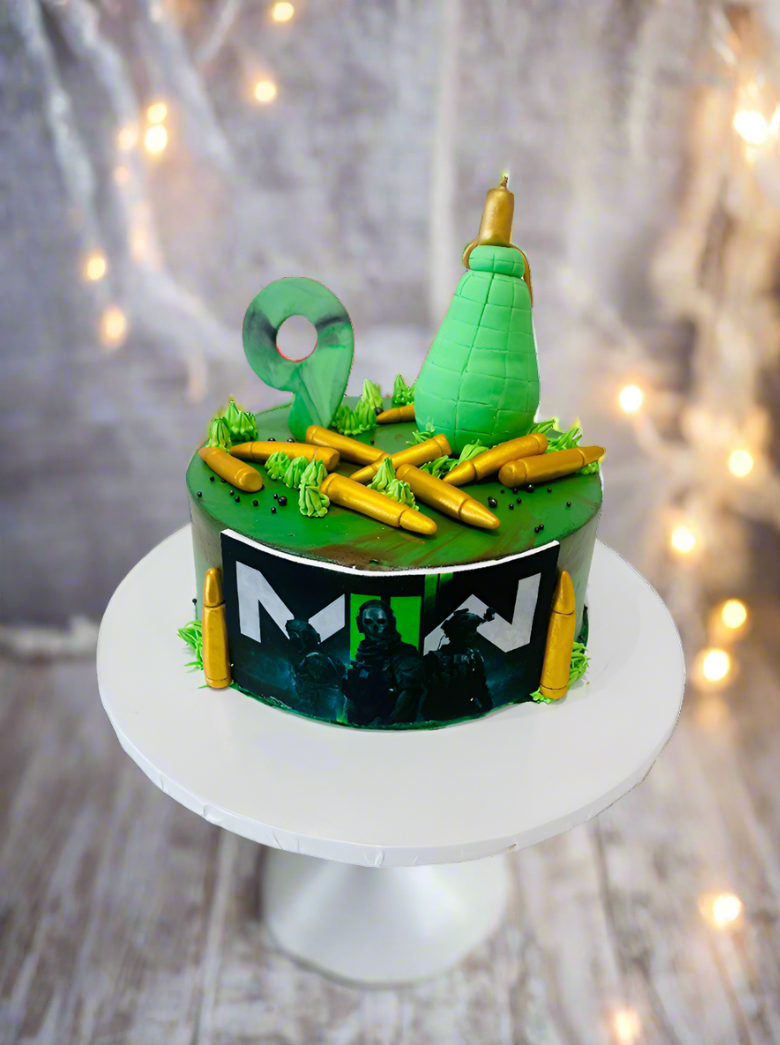 Call Of Duty Cream Cake