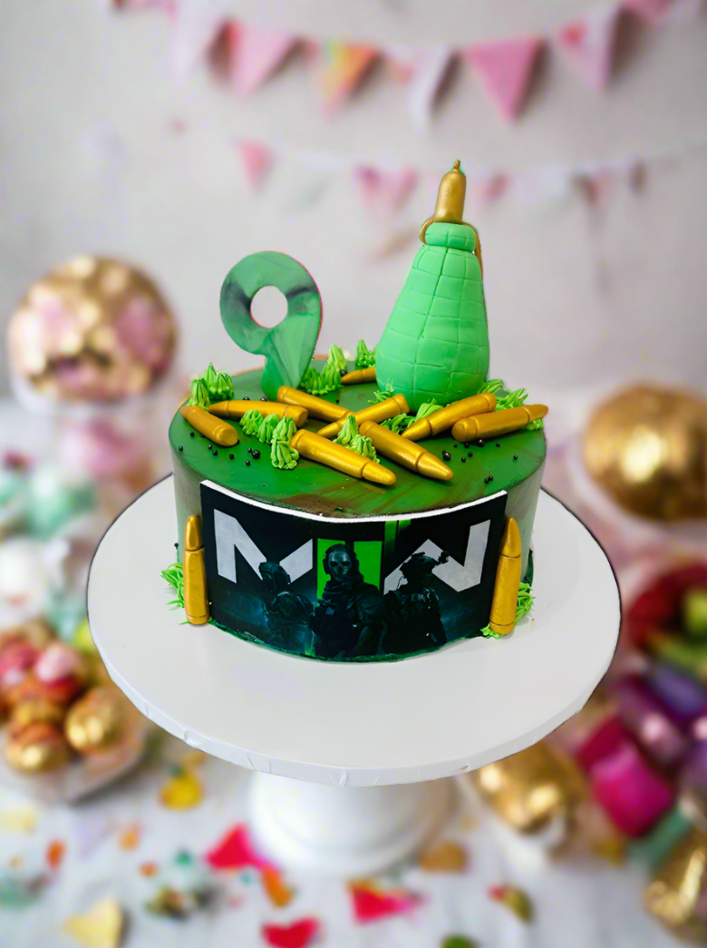 Call Of Duty Cream Cake