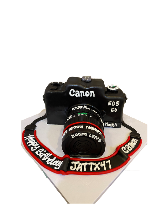 3D Camera Molded Cake