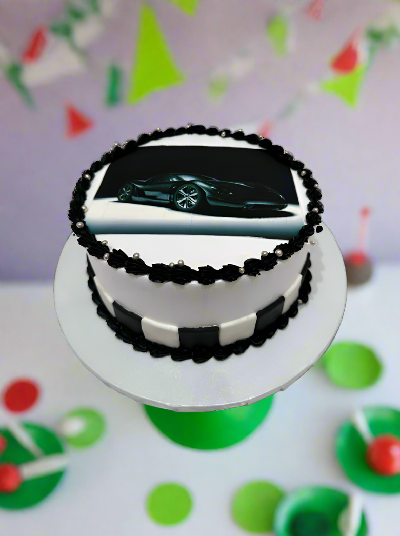 Car Photo Cake