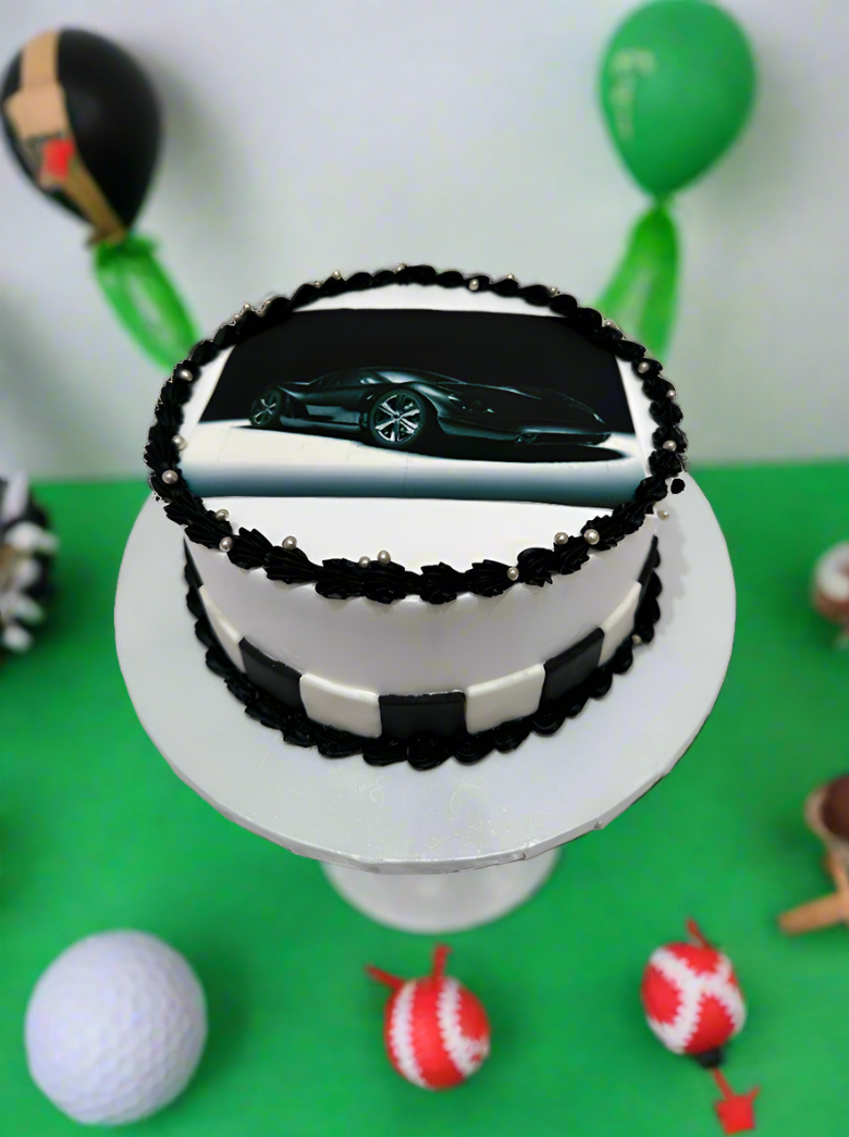 Car Photo Cake