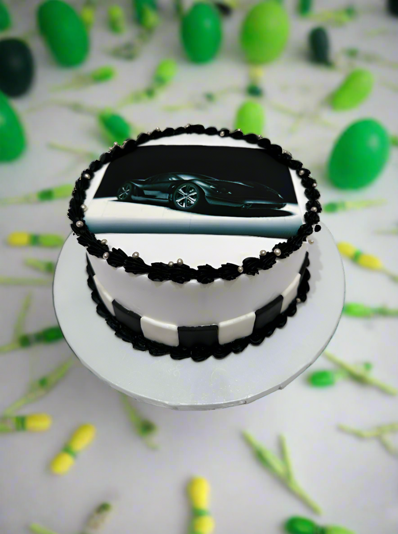 Car Photo Cake