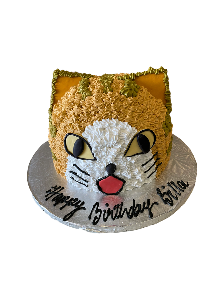 Cat Molded Cake