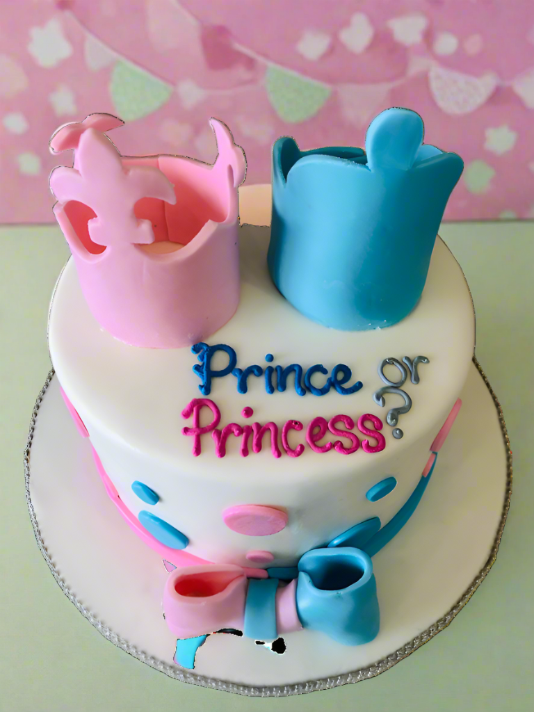 Prince Or Princess Crown Cake