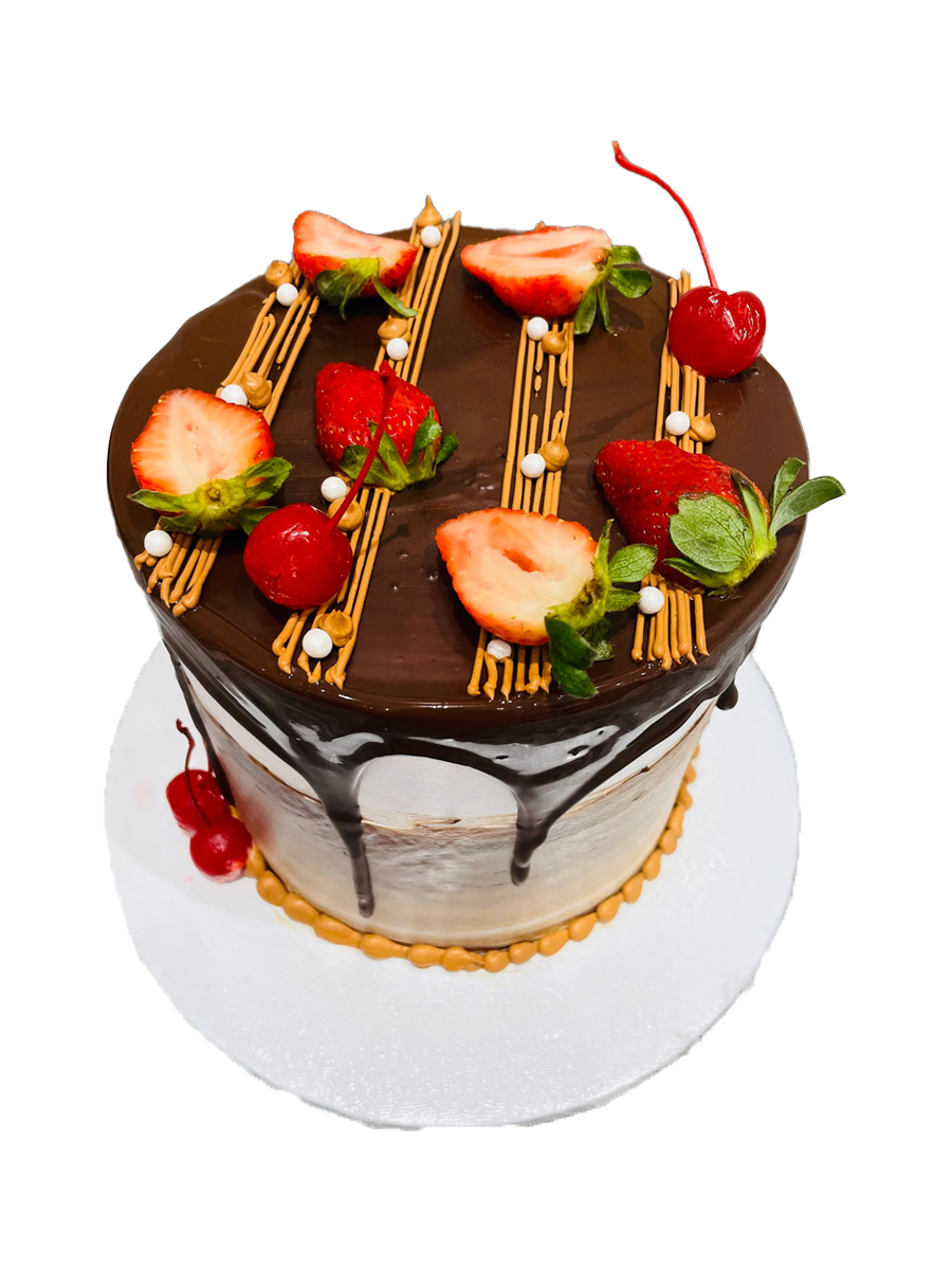 Chocolate & Berries Cake