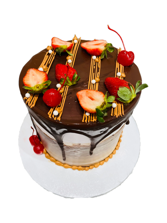 Chocolate & Berries Cake