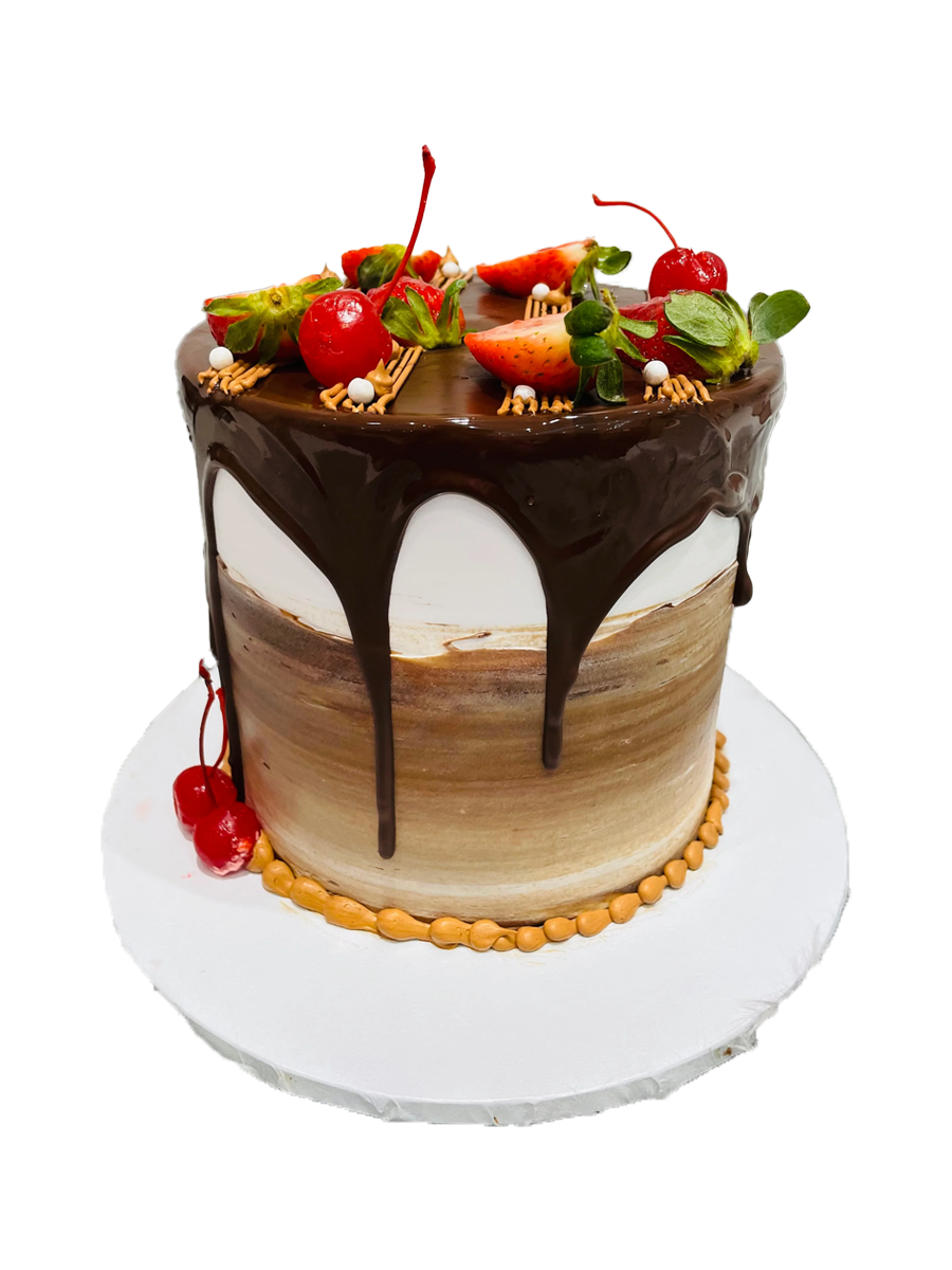 Chocolate & Berries Cake