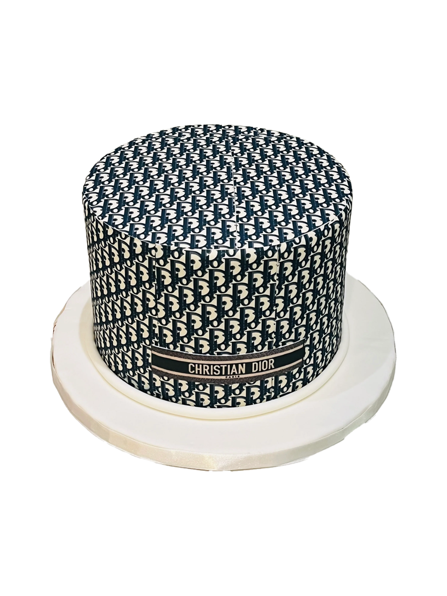 CHRISTAIN DIOR FONDANT CAKE