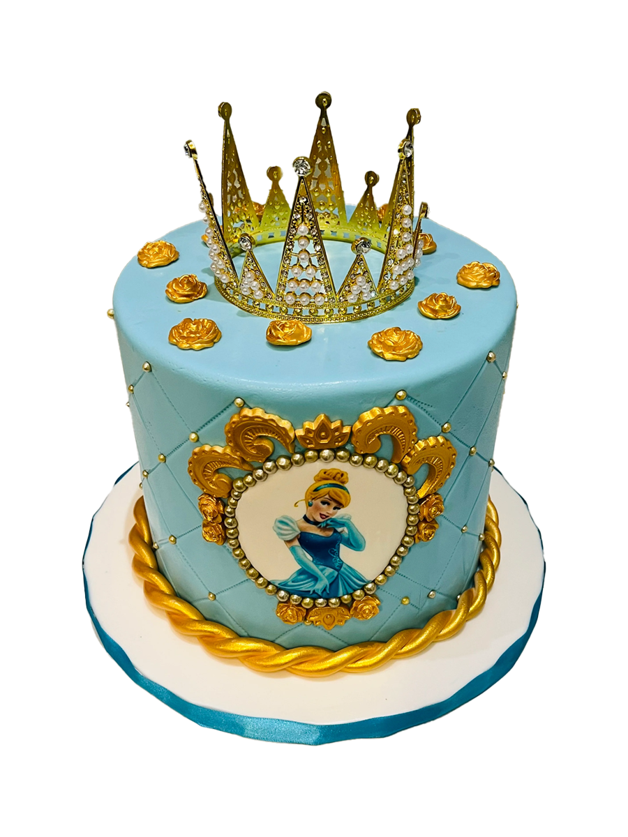 CINDERALLA FONDANT CAKE