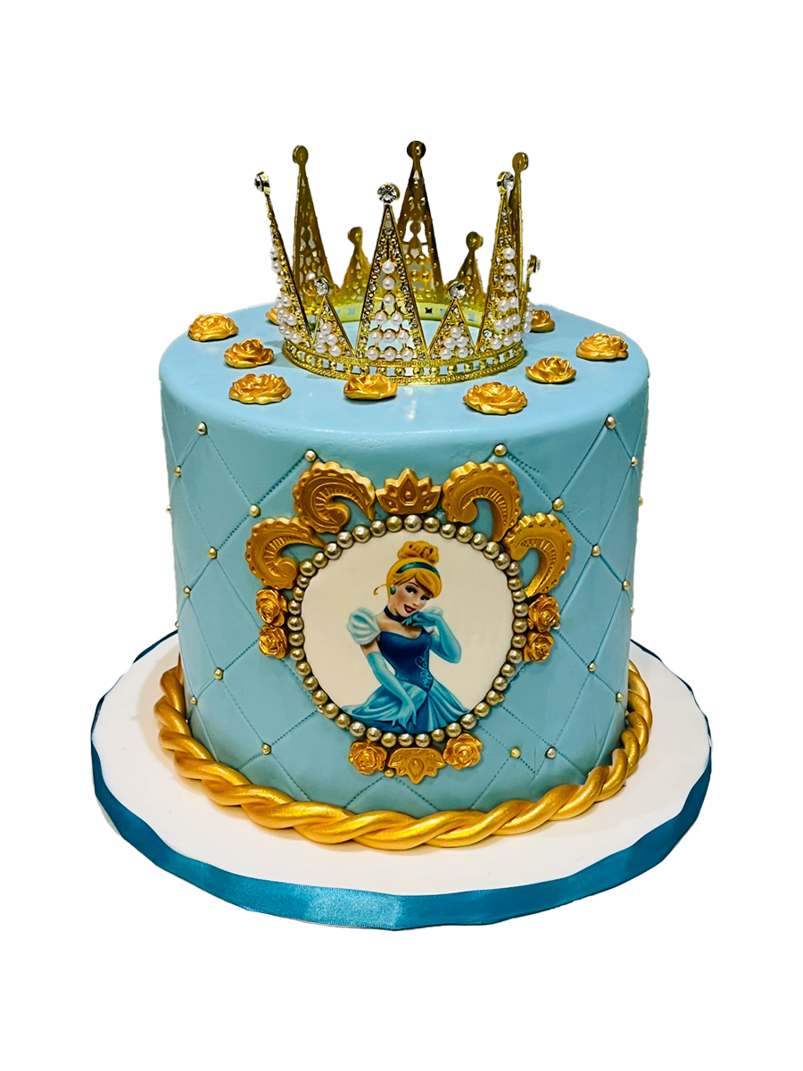 CINDERALLA FONDANT CAKE