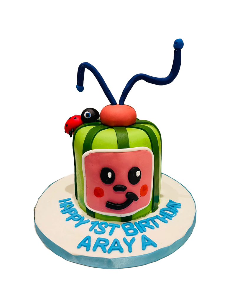 Cocomelon Fondant Cake