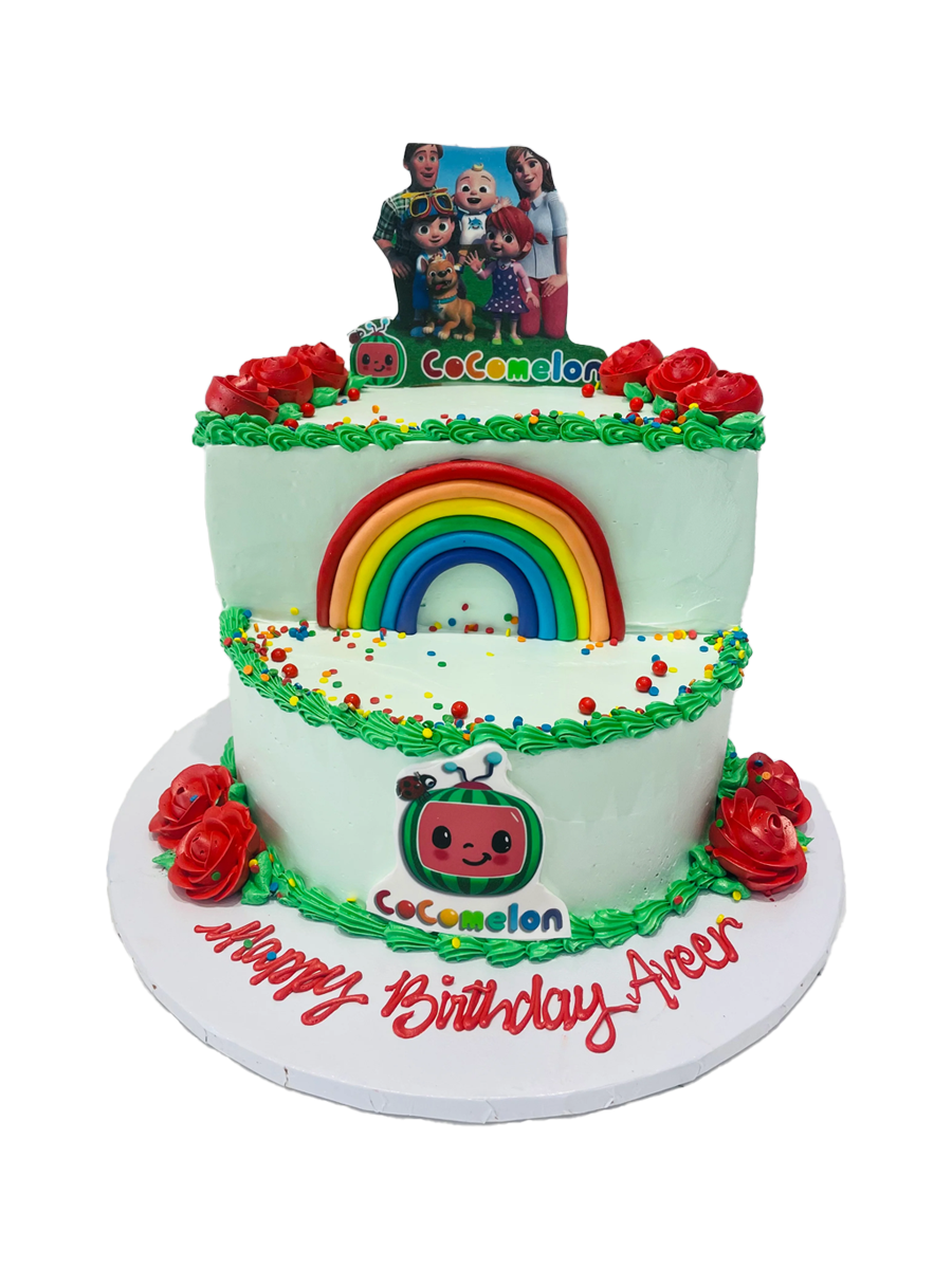 Cocomelon Stage Cake