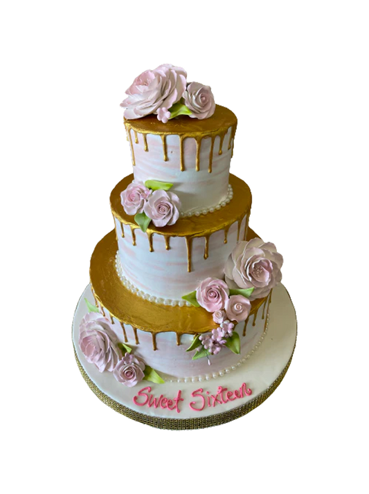 Colline Sweet Sixteen Cake