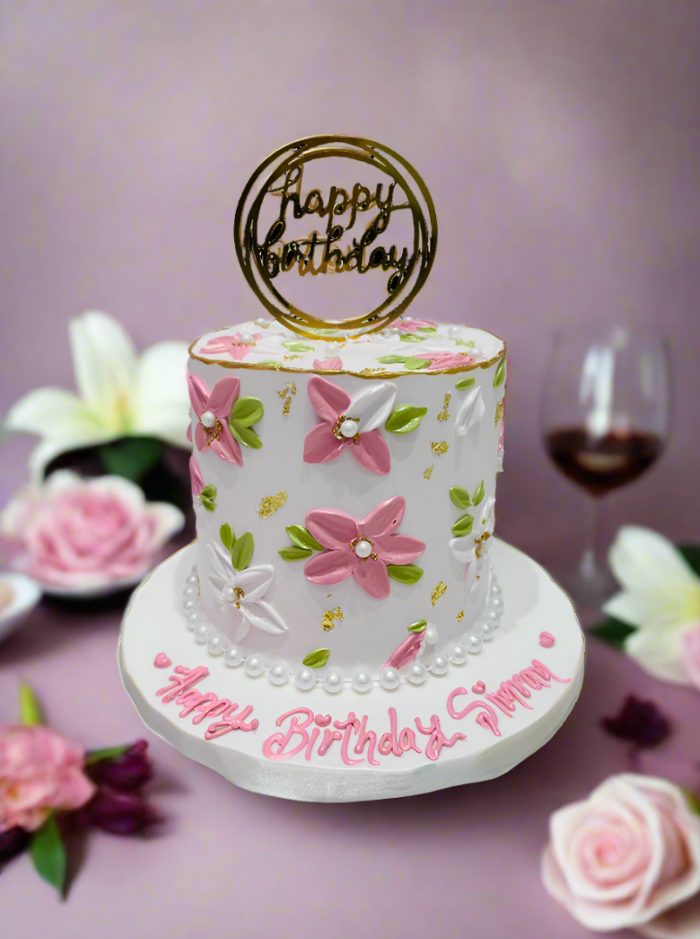 Spatula Art Cake