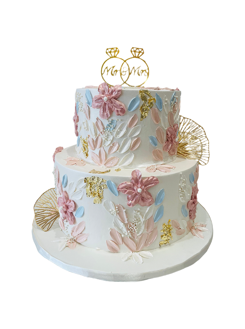 Renne Cream Tiered Cake