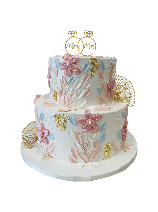 Renne Cream Tiered Cake