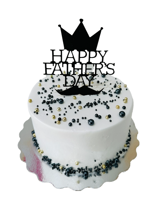 Crown Father's Day Cake
