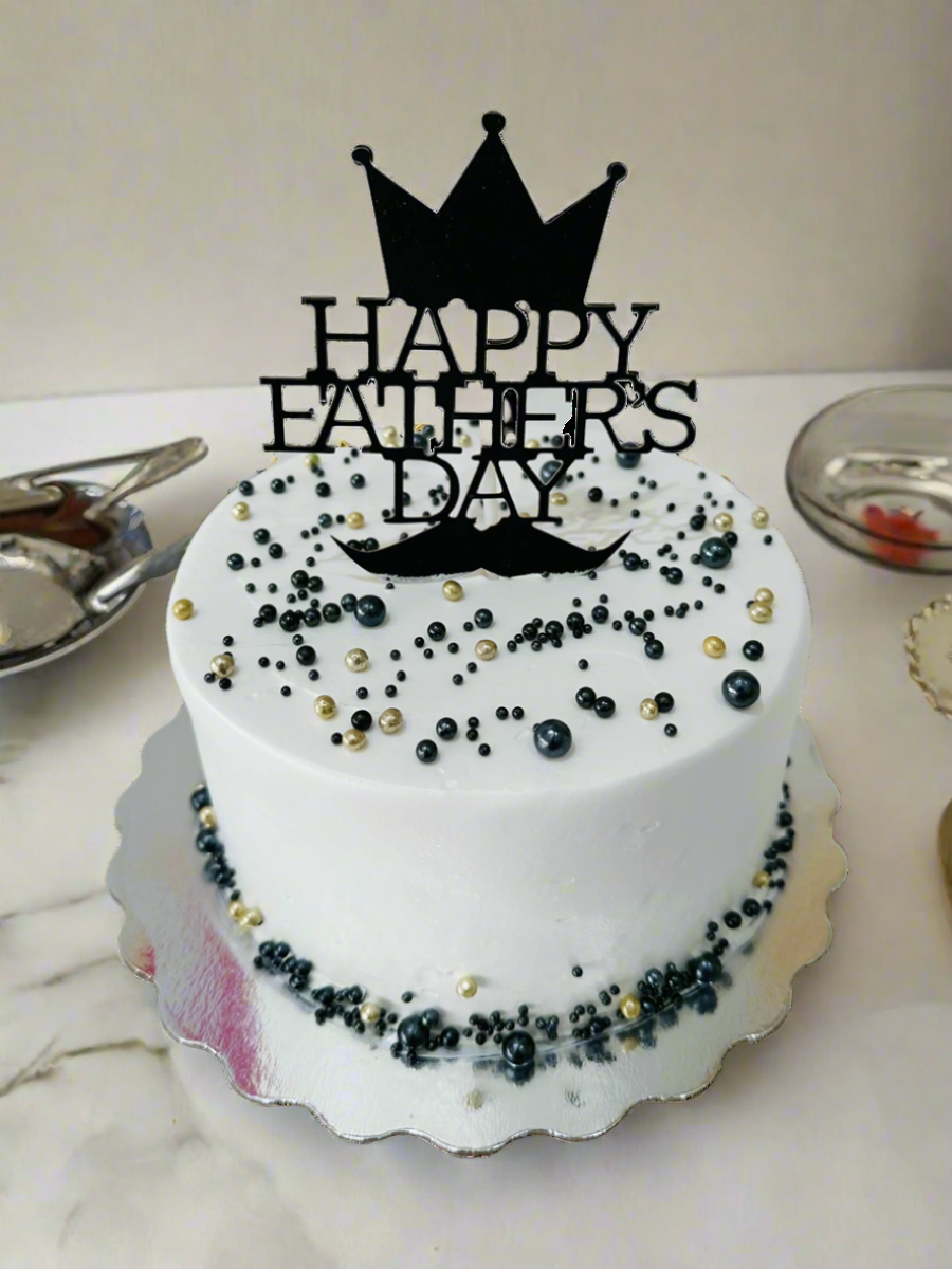 Crown Father's Day Cake