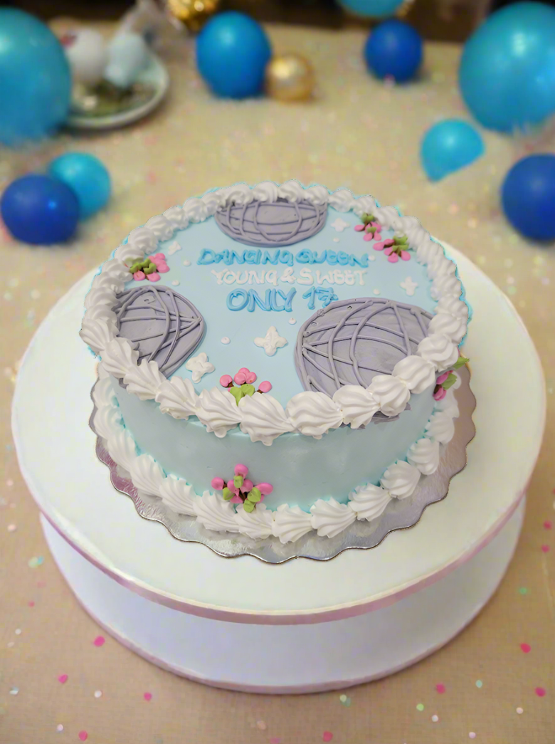 Dancing Queen Cream Cake