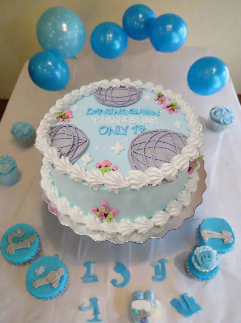 Dancing Queen Cream Cake
