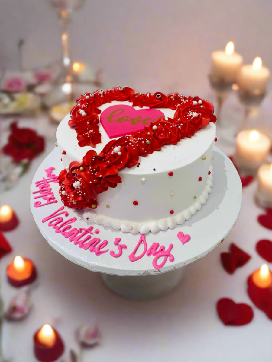 David Love Valentine Cake