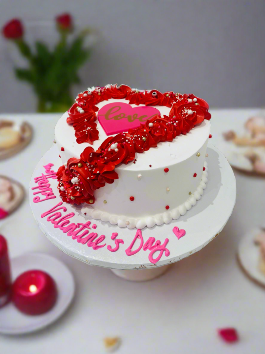 David Love Valentine Cake