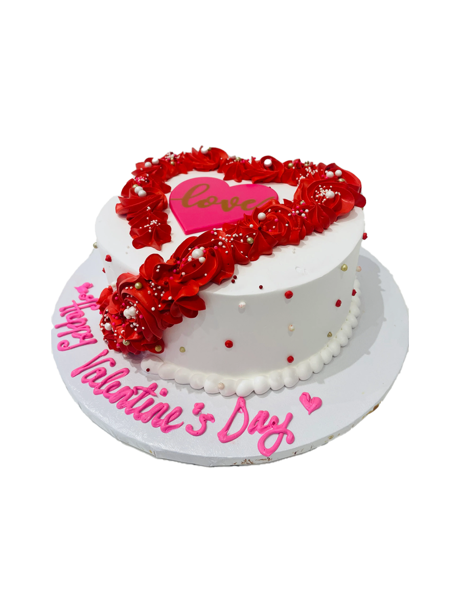 David Love Valentine Cake